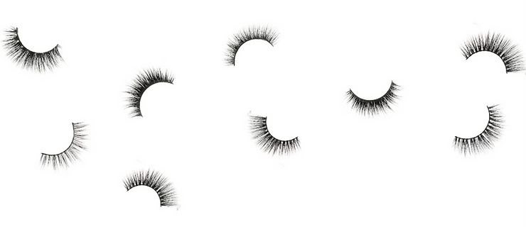 Precise techniques for cutting individual false lashes